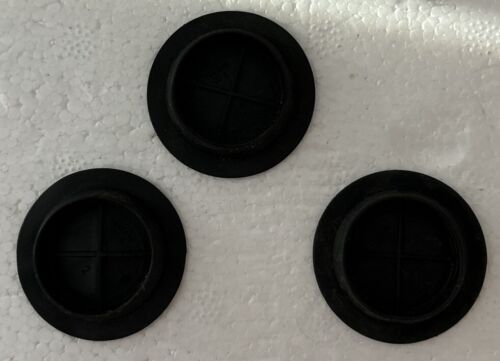NEW OEM X3 TESLA PLUG ROUND , 36MM, 1.2 GRP, TVP, BLK 1127883-00-C