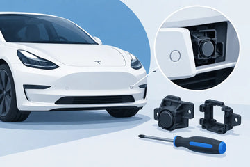 How to Repair Tesla Bumper Sensor Mounts