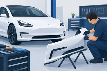 Can Tesla Bumpers Be Repaired? What Shops Need