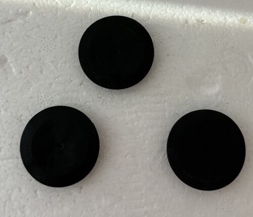 NEW OEM X3 TESLA PLUG ROUND , 36MM, 1.2 GRP, TVP, BLK 1127883-00-C