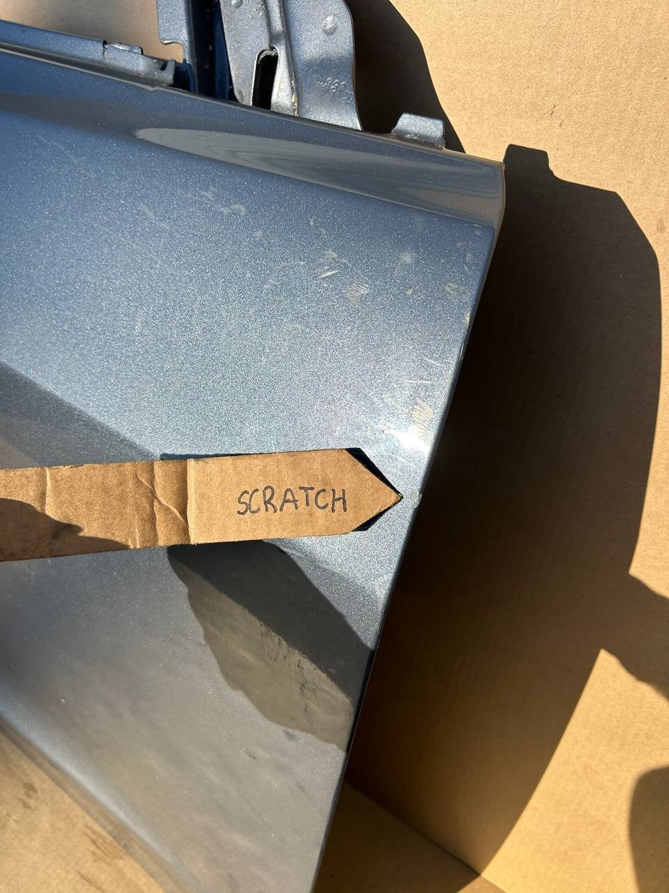 ✅2017-2023 Tesla Model 3 Front Right Passenger Side Door Shell OEM w/scratches