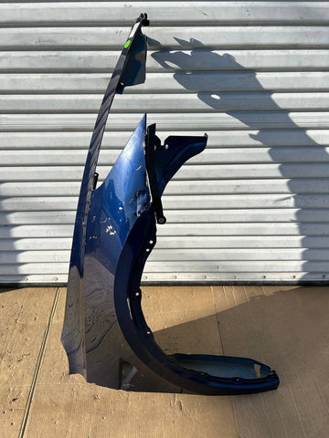 ✅2017-2024 Tesla Model Y Front Right Side Fender Blue w/dent and scratches