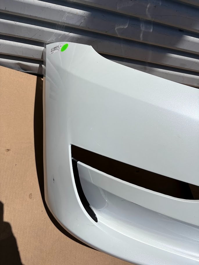 ✅2017-2023 Tesla Model 3 Front  Bumper Cover White No Sensors