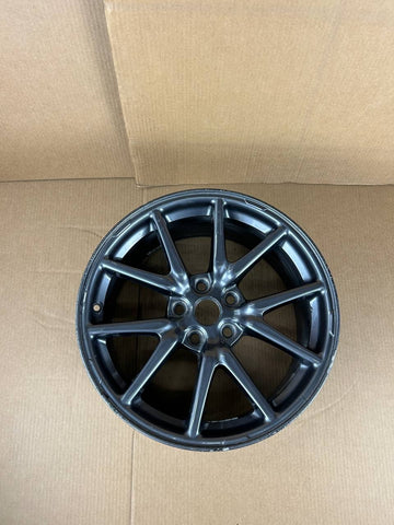 ✅17-23  Tesla Model 3 OEM Wheel Rim 18X8.5 1044221-00-B /cracked