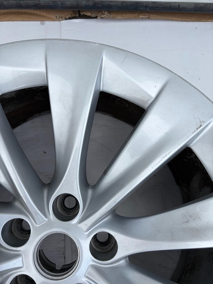 ✅16-21 Tesla Model X 20" 20x9.5J +40mm Rear Silver Wheel Rim OEM 1027245-00-C