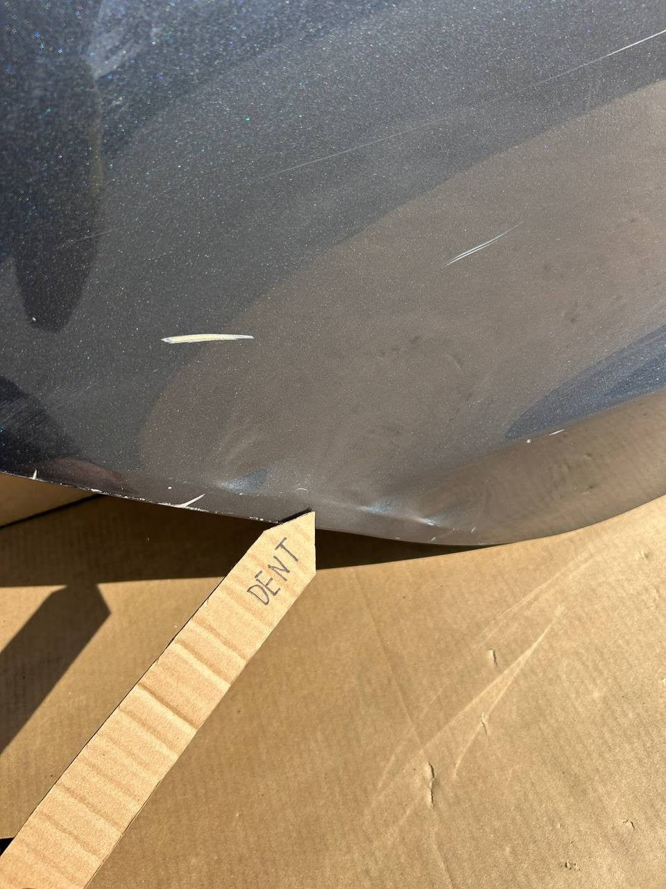 ✅2017-2023 Tesla Model 3 Rear Right Passenger Side Door Shell Gray w/scratches