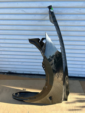 ✅2017-2024 Tesla Model Y Front Right Side Fender Black w/dent and scratches