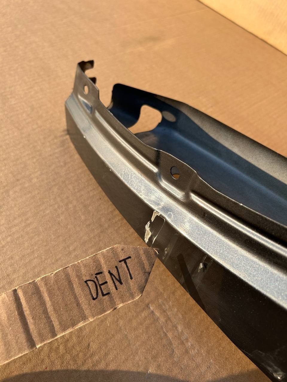 ✅17-24 Tesla Model Y Front Left Driver Side Fender Black w/dent and scratches