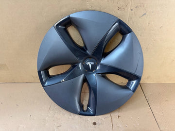 ✅ 17-23 Tesla Model 3 M3 18" Aero Hubcap Wheel Cover 1044231-00-B /scratched