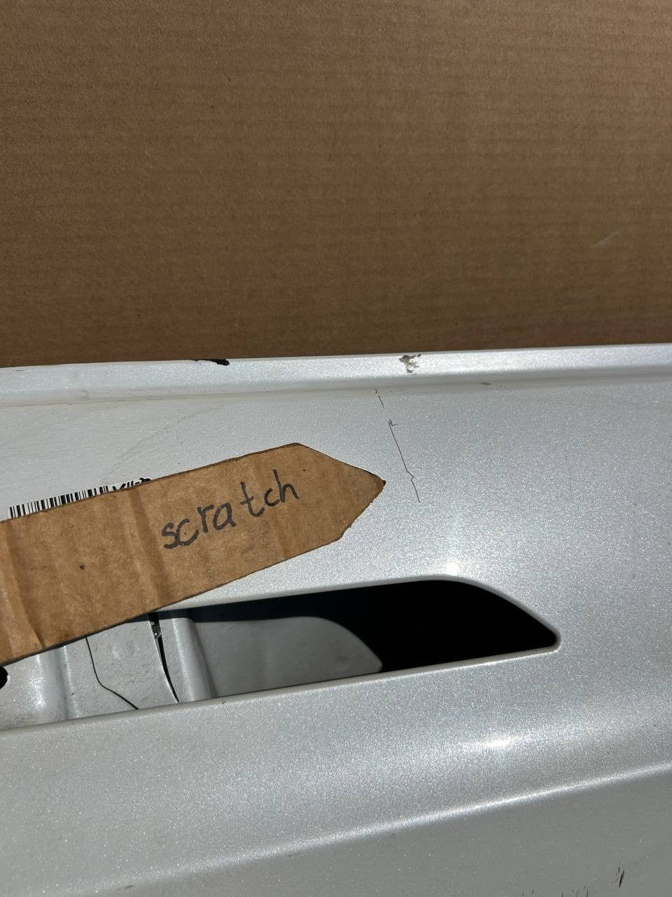 ✅16-20 Model X Front Passenger Door Shell Panel Right White 1009907-00M /scratch
