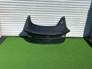 ✅ 17-21 Tesla Model 3 Trunk Lid Tailgate Shell Non Powered Gray w/dent