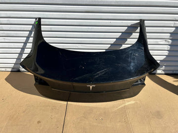 ✅ 17-23 Tesla Model 3 Trunk Lid Tailgate Shell Non Powered Black w/dent