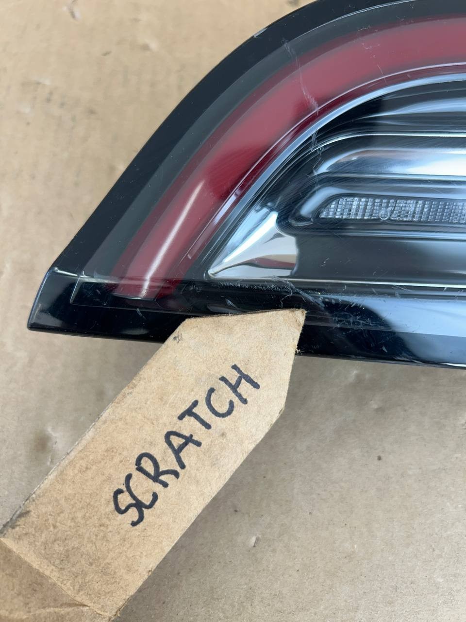 ✅ 17-23 Model 3 Rear Right Inner Taillight LED Tail Lamp 1077402-00-G /scratches