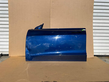 ✅17-23 Tesla Model 3 Front Left Side Door Shell Blue 1081421 w/dent