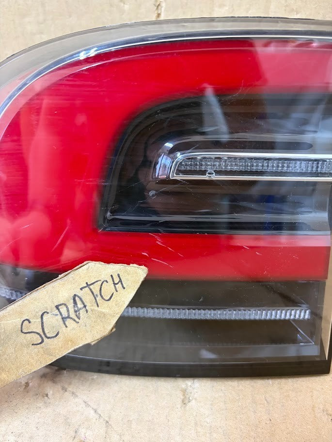✅16-20 Tesla Model X Rear Left Side Outer Taillight Lamp 1034332-00-B /scratched