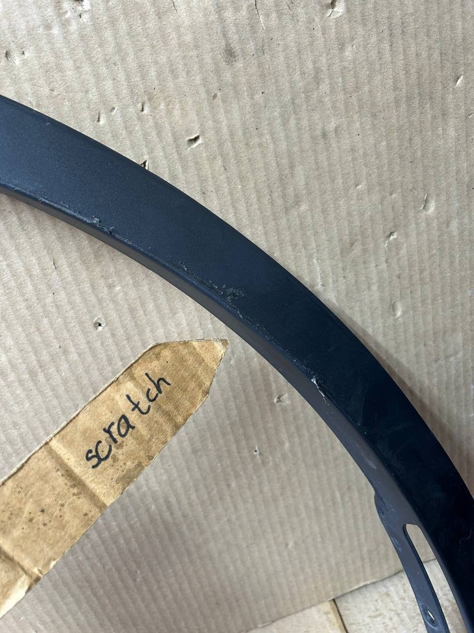 ✅ 20-24 Tesla Model Y Front Right Fender Wheel Arch Flare Molding 1494186-00-C