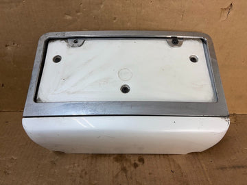 ✅2016-2020 Tesla Model S Front License Plate Bracket Mount White 1056388-00-B