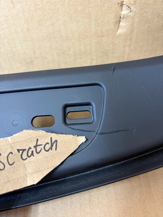 ✅21+ Tesla Model X Rear Trunk Latch Lock Sill Scuff Plate Trim 1035993-00-D