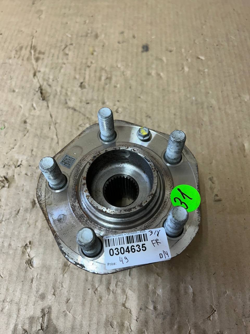 ✅OEM 17 - 23 Tesla Model 3/Y Front Left or Right Wheel Hub Bearing 1044121-00-E