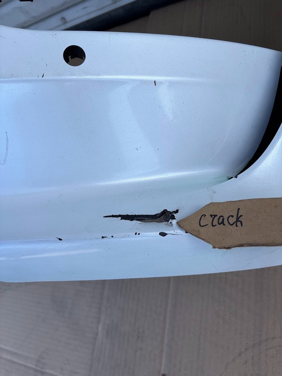 ✅2017-2023 Tesla Model 3 Front  Bumper Cover White w/Sensor Holes /cracked