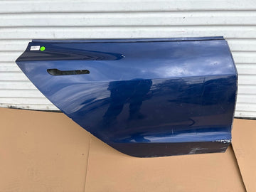 ✅2017-2023 Tesla Model 3 Rear Right Passenger Side Door Blue /dented