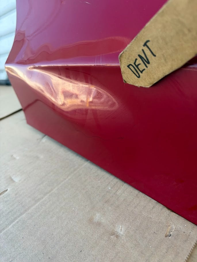 ✅2017-2023 Tesla Model 3 Rear Left Side Door Red /dented