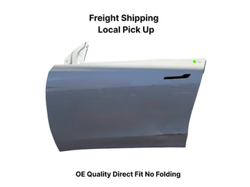 ✅2020-2027 Tesla Model Y Left Front Side Door Shell White 1505460 w/dent