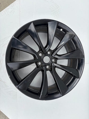 ✅2017-2021 Tesla Model 3 20" 20x8.5+35mm Black Matt Wheel Rim 1044227-00-B
