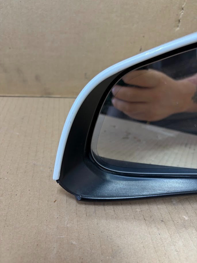 ✅17-23 Tesla Model 3 White Left Driver Side Mirror 1592031-99-B