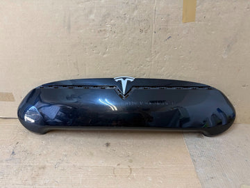 ✅12-15 Tesla Model S Front Bumper Center Grille Trim Insert 102331200A /scratch