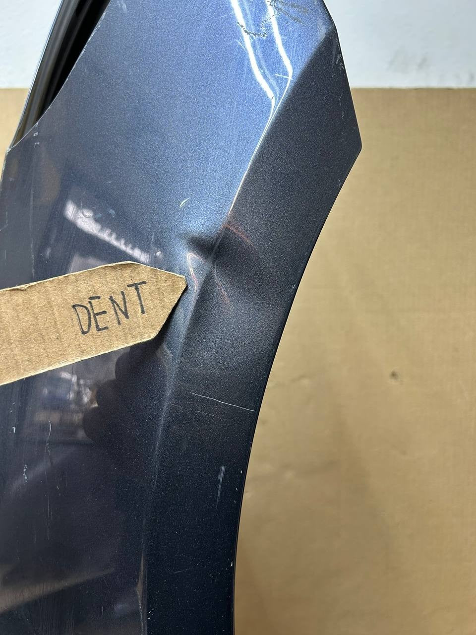 ✅2017-2023 Tesla Model 3 Front Right Side Fender Gray w/dent and scratches