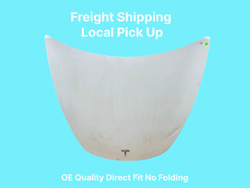 ✅2017-2023 Tesla Model 3 Hood Bonnet Shell Panel Cover White OEM /dented
