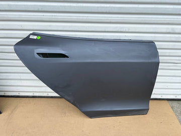 ✅12-15 OEM Tesla S Rear Right Passenger Side Door Shell Panel Gray