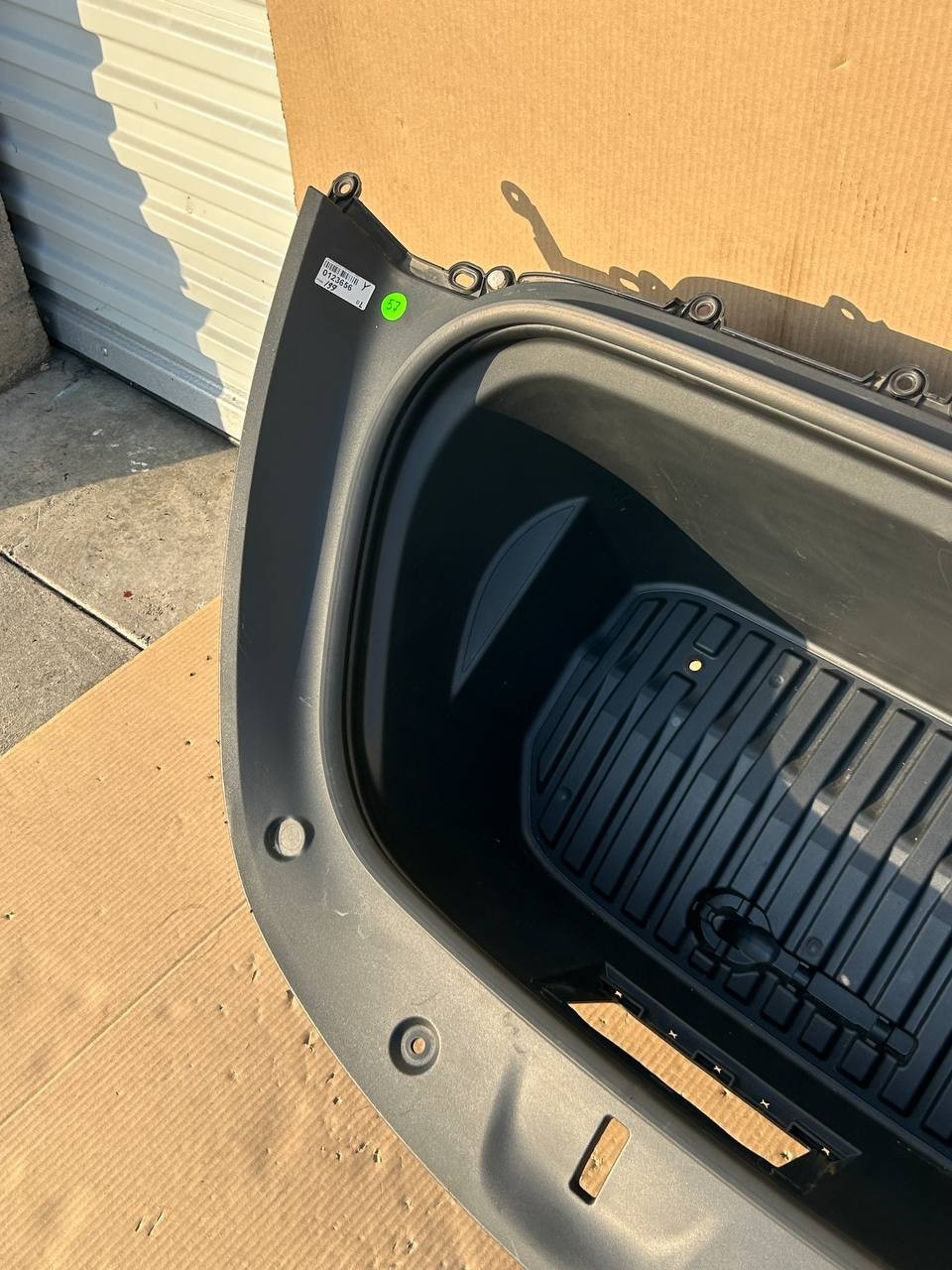 ✅ 20-24 Model Y Front Trunk Tray Storage Bin Tub Frunk Compartment 1492606-00-E