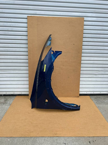 ✅21-25 Tesla Model Y Front Right Side Fender Blue 1493452 w/dent
