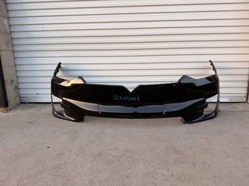 ✅ 16-20 Tesla Model X Front Bumper Cover Black w/Sensor Holes w/scratches