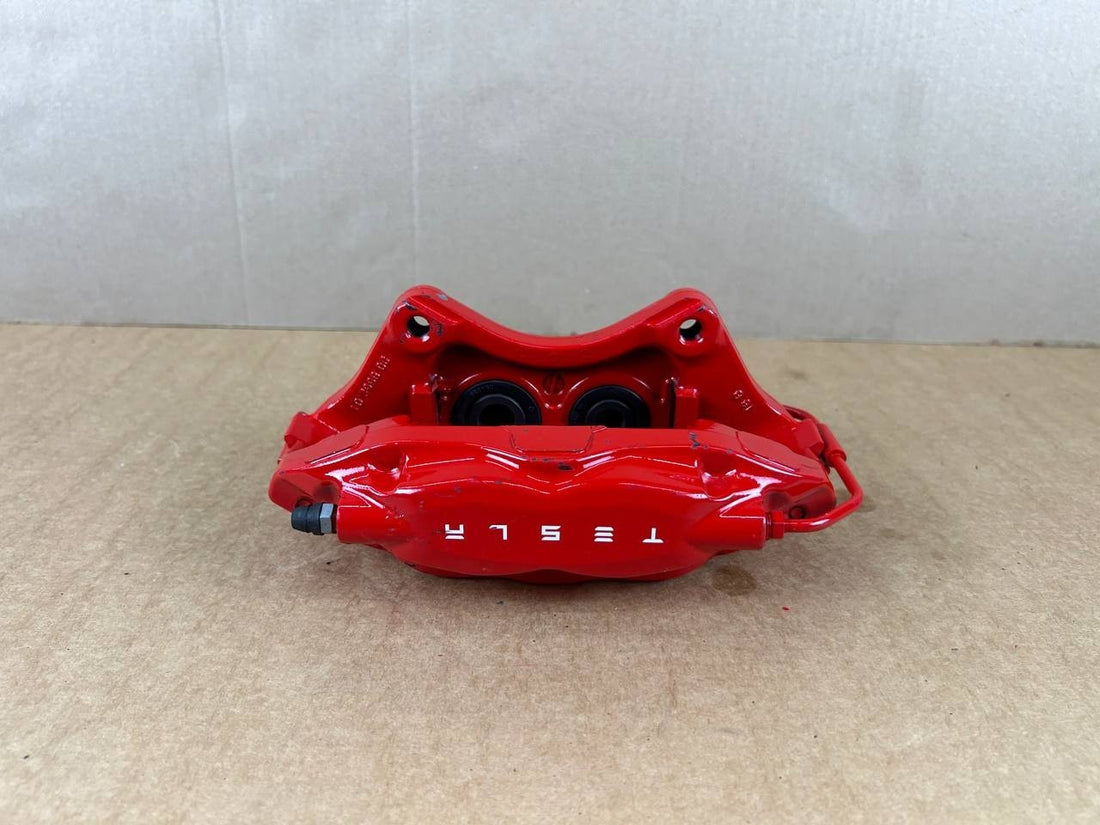 ✅NEW! 16-20 Tesla Model S Rear Performance Brake Caliper Red Right 1027643