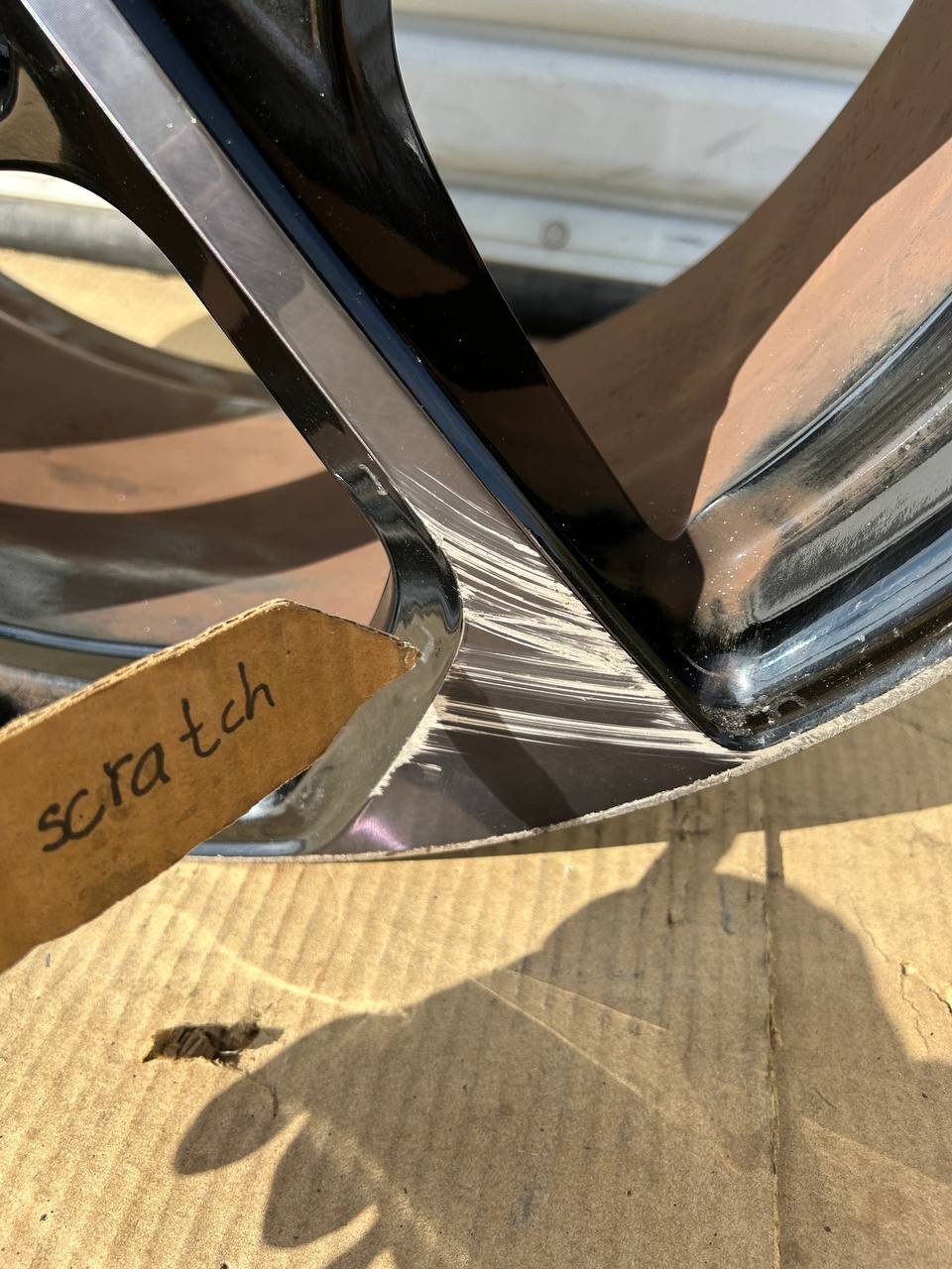 ✅ 22-24 Lucid Air 20'' Rear Aero Wheel Rim P11-S2R4XX-00 w/scratches