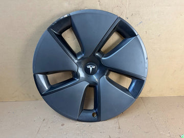 ✅ 21-23 Model 3 Wheel Rim Cover Pinwheel Center Cap 18" 1044271-00-A /scratched