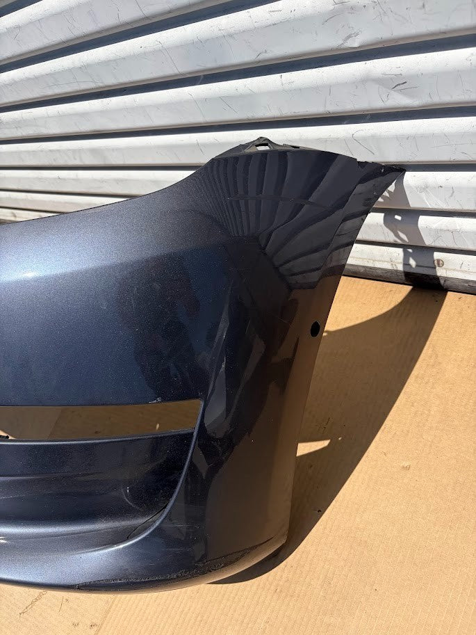 ✅21-23 Tesla Model 3 Front  Bumper Cover Gray w/Sensor Holes 1084168 /cracked