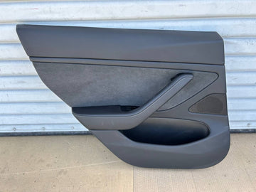 ✅ 2017-2020 Tesla Model 3 Rear Left Interior Door Panel Trim Card 1105095-00-E