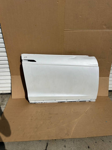 ✅16-20 Model X Front Passenger Door Shell Panel Right White 1009907-00M /scratch