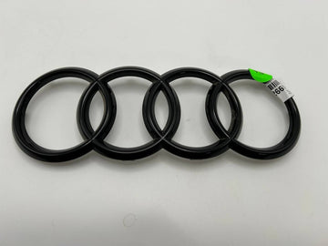 ✅NEW! Audi Q7 Front Grill Emblem Badge Black Ring OEM
