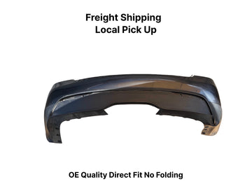 ✅22-26 Tesla Model X Rear Bumper No Sensors w/Lower Valance Gray 1034804 /dented