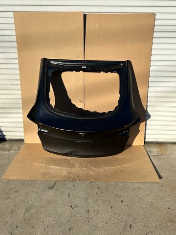 ✅ 2020-2023 Tesla Model Y Rear Liftgate Hatch Trunk Lid Tailgate Gray w/dent