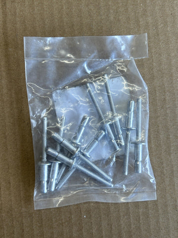 ✅ New Tesla 1028719-00-A RIVET 4.8mm Dia Aluminium Grip 1.6-6.9mm 10 pieces