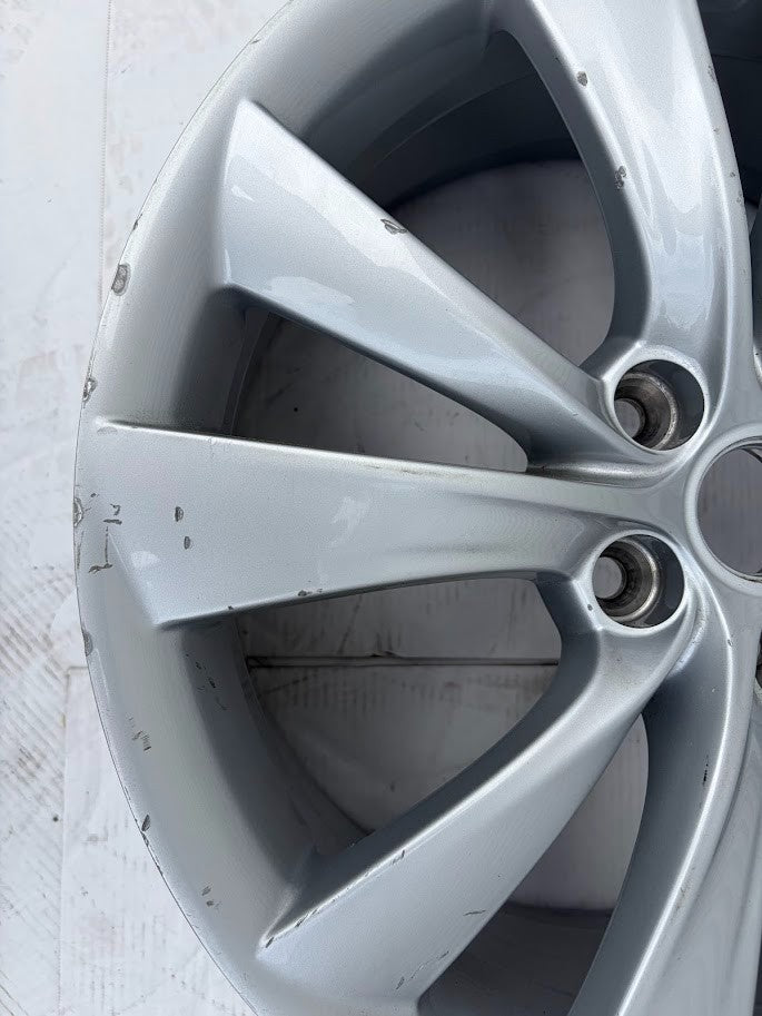 ✅ 12-17 Tesla Model S  Wheel Rim 19" 19x8J Silver 1054045-00-D/1024183-00-A