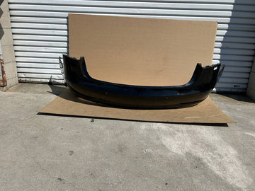 ✅2017-2023 Tesla Model 3 Rear Bumper Cover Gray 1083983 w/dent and scratches