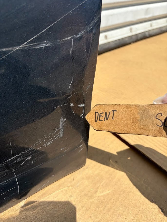 ✅20-27 Tesla Model Y Right Front Side Door Shell Gray OEM /dented