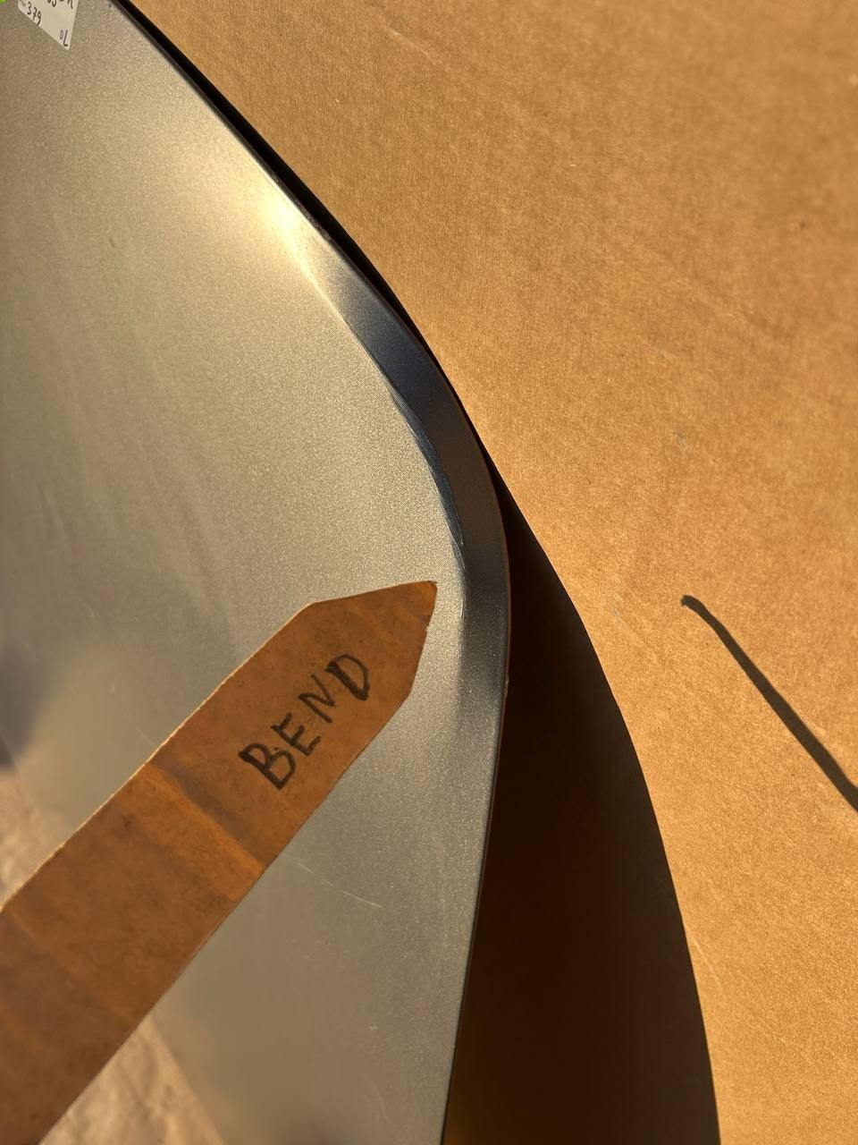 ✅OEM 2024-2025 Tesla Model 3 Front Hood Bonnet Shell Panel Cover /bend Red